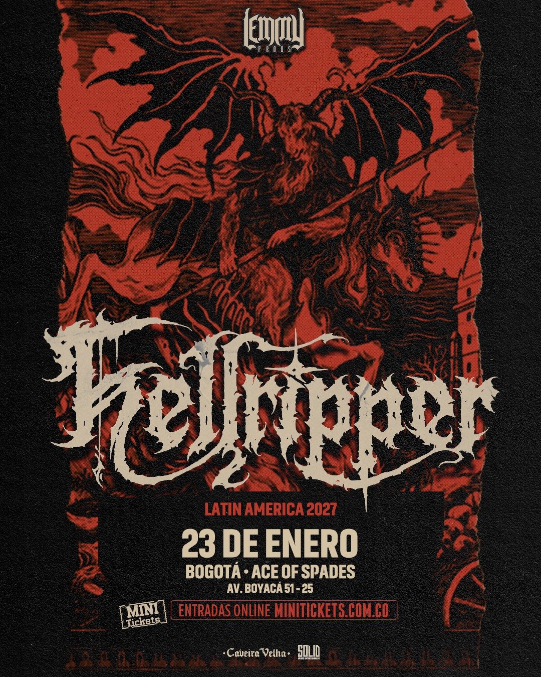 Hellripper en Bogotá