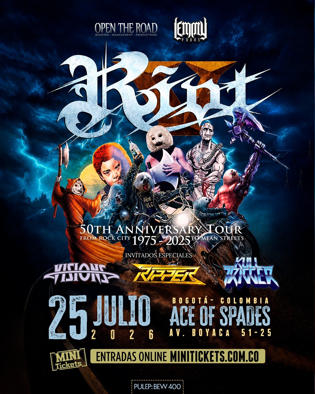 RIOT EN BOGOTA