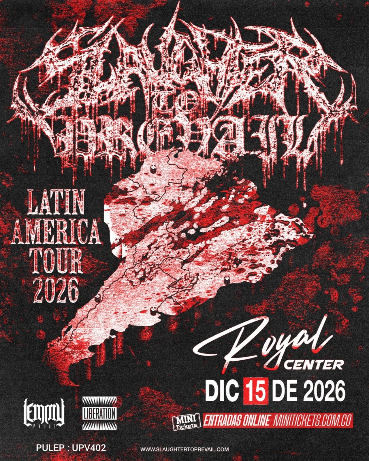 Slaughter To Prevail en Bogotá