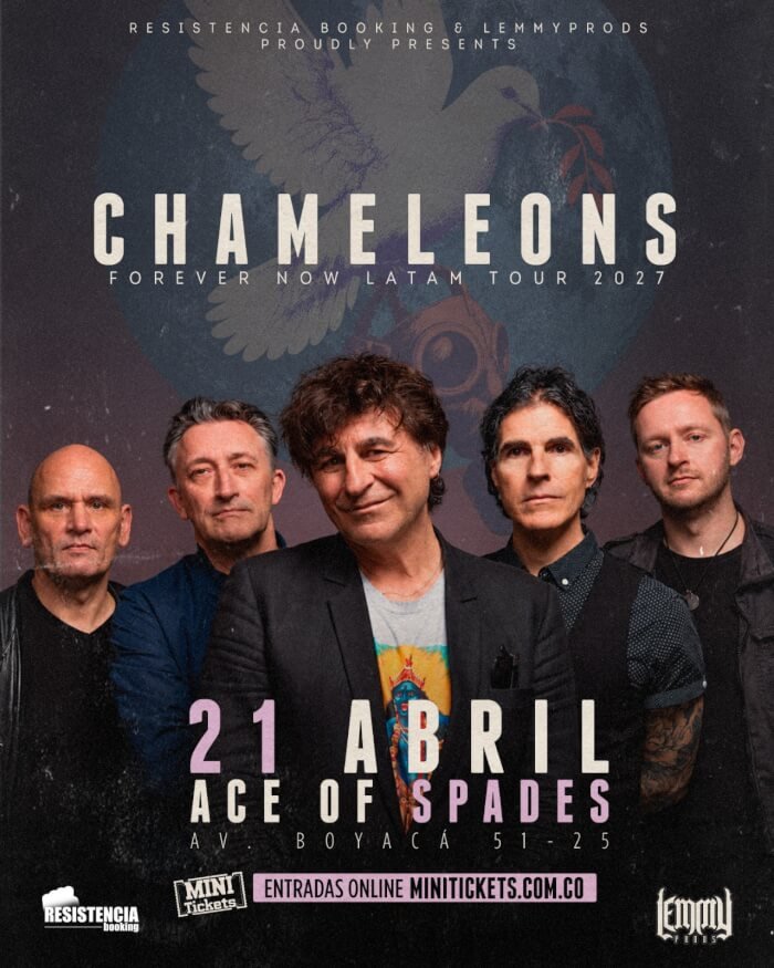 THE CHAMALEONS EN BOGOTA